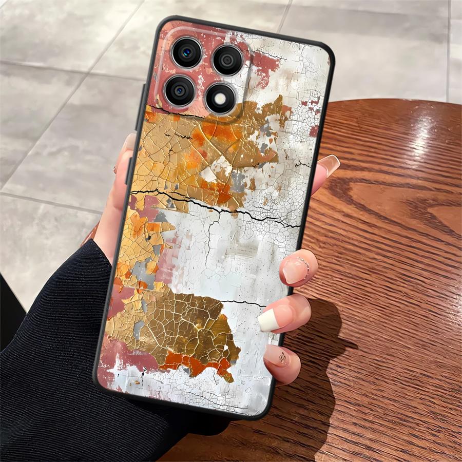 Hülle für Honor X9c X7a X9a 70 8X 90 Lite X9 X8 Funda Handyhülle Retro Rostspuren