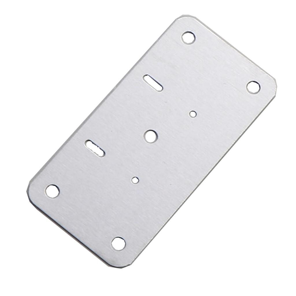 Stainless Steel Cabinet Door Hinge Sheet, Hinge Tool, Installation & Pad Plate for Wardrobe Doors