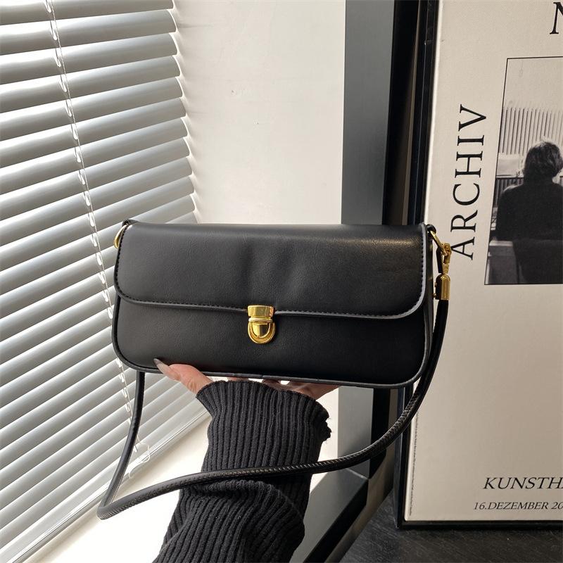 Small-scale High-end Baguettes, Stylish Cross-body Bag, Simple Shoulder Bag for Women