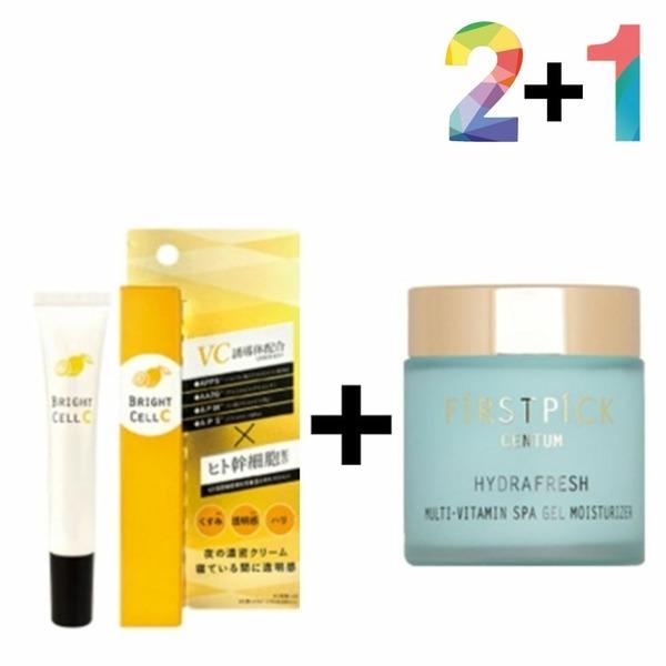 

Vitamin C Cream Ointment Night Hair Pore Care Oil BHA (WA68820) 2 x 20g Vitamin C Cream 1 x Care Night Cream
