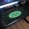 Sporting CP FC Theme Pattern Mouse Pad, Soccer Logo Design XXL Gaming Desk Mat Non-Slip Computer Mouse Pad