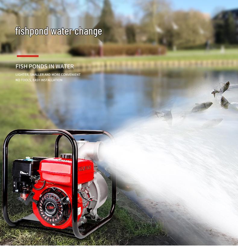 Gasoline-Powered High-Pressure Water Pump for Agriculture and Irrigation (2 inch & 3 inch)