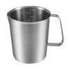 Messbecher Aufgewertet 2 Messskalen einschließlich L-Skala Unzen-Skala Messbecher mit Markierung mit Griff 16 Unzen 500 ml