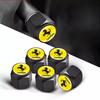 5Pcs Aluminum Alloy Car Wheel Tire Valve Cap Dustproof Cover For Ferrari Roma 488 Portofino F8 Spider SF90 488 612 F12 Accessory JG7