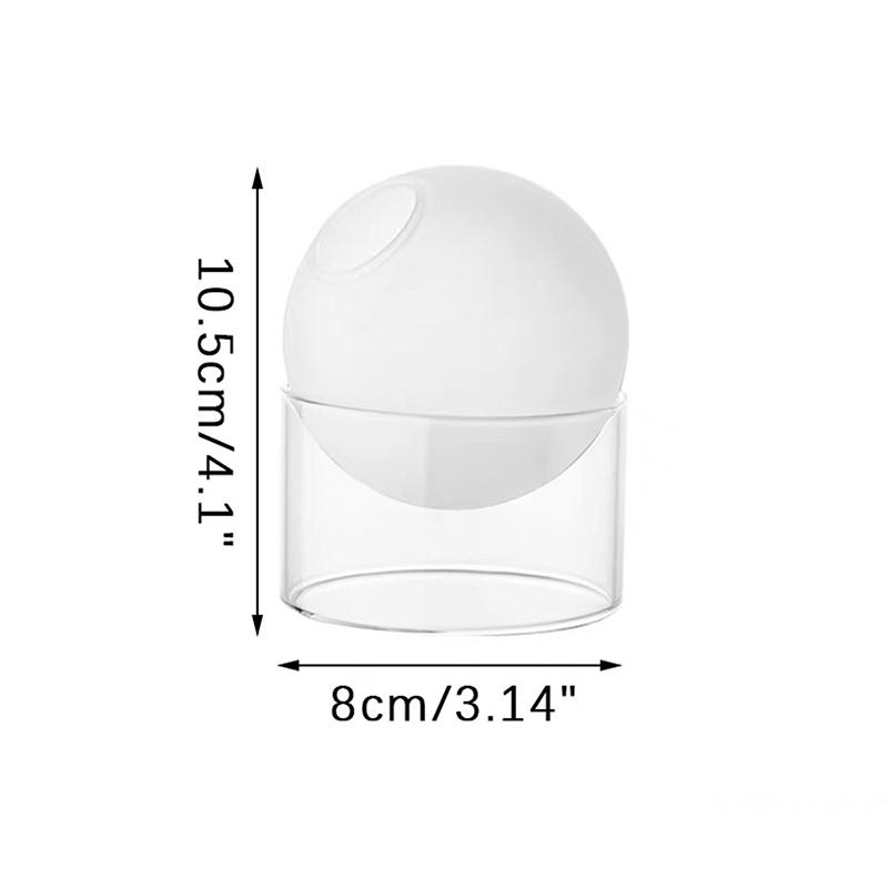 Creative Spheroidal Glass Vase Flower Arrangement Hydroponic Plant Vases Vintage Flower Pot Tabletop Plants Home Bonsai Decor