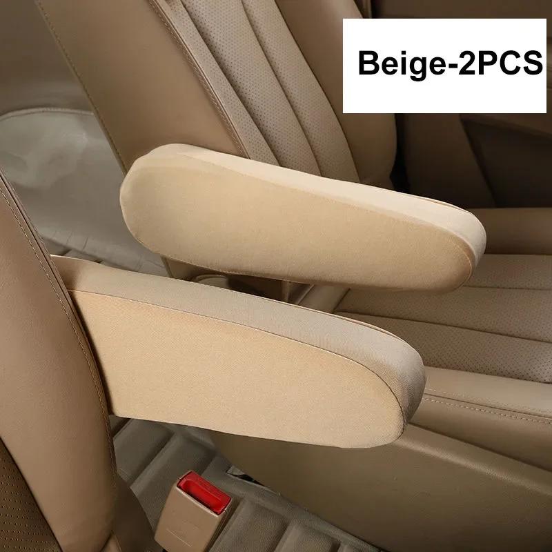 Potah loketní opěrky do auta Elastická látková tkanina Chránič loketní opěrky středové konzoly do auta Univerzální pro autosedačky
