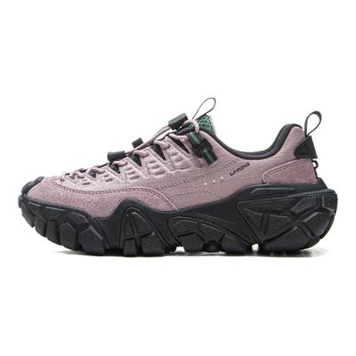 Li Ning Dune Mountain Outdoor Veelzijdig Retro Dikke Zool Mode Trend Schokabsorptie Antislip Slijtvast Ondersteuning Laag Uitgesneden Casual Schoenen AGCV364-3