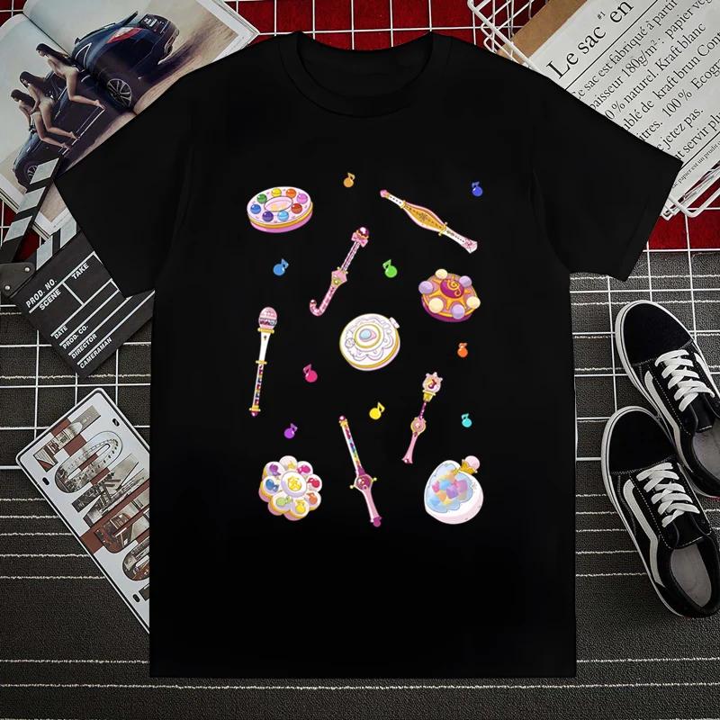 Ojamajo Doremi Magical Summer Fashion Shirt Graphic T Shirt Men Tops Base O-neck Tees Funny Girls Tshirt