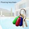 2pcs High Visibility Floating Key Chains Buoyant Key Holder for Boating Kayaking Water Sport Waterproof Keychains