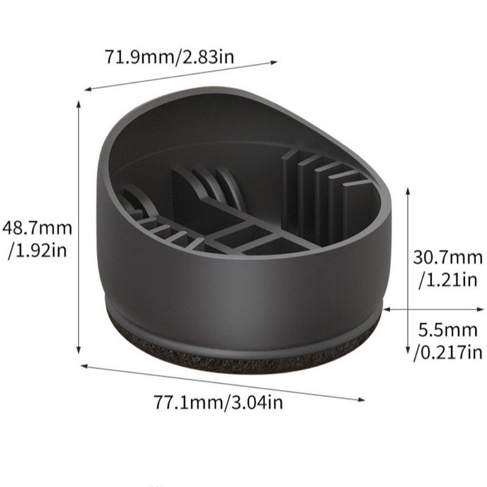 5 ks Silikonové kolečko nábytku Kolečko Chránič podlahy Kolečka židle Zarážka Kancelářská židle