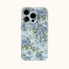Blue BlossomFor Magnetic Phone Case for IPhone 17 16 15 14 13 Pro Max Plus Single Double-layer Tough Case