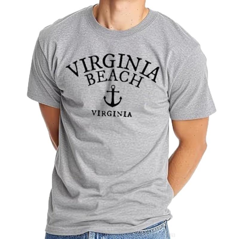 New Limited Virginia Beach Nautical Sea Town Tshirt