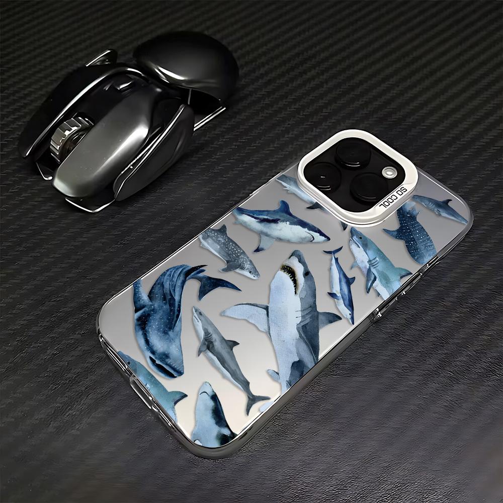 

Marine Blue Whales Sharks Turtles Phone Case for Xiaomi Mi 14T 14 13 12 12T 11 Lite Poco X7 X6 F6 F5 X5 F4 F3 X3 GT Pro 4G 5G Poco X3 4G