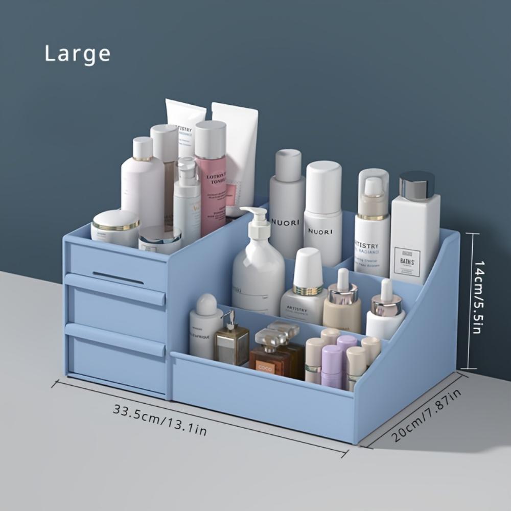 

Коробки для хранения косметики, комоды и ящики для хранения косметики, средств по уходу за кожей, теней для век, лосьонов, помады, лака для ногтей и украшений для ванной комнаты и спальни.