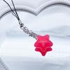 Jelly Star Pendant Keychain Detachable Phone Lanyard for Fashion Individuals