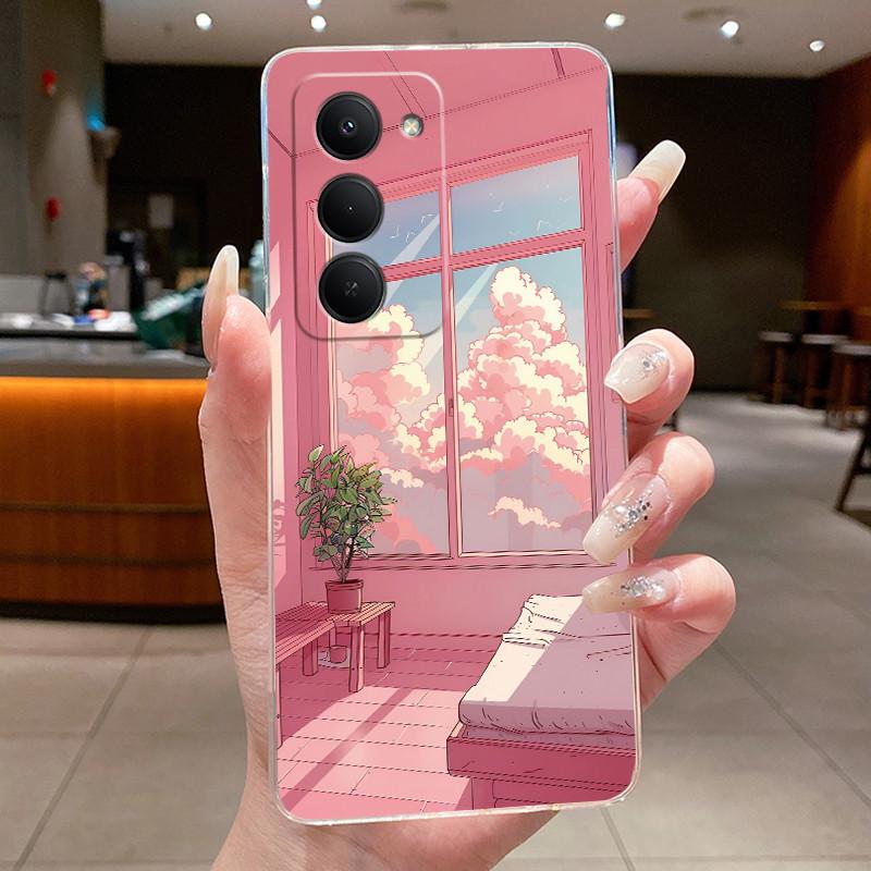 For Redmi15 5G 2025 For Xiaomi Redmi 15 5G Luxury Cute Cool Boys Girls Soft silicone Phone Case Back Cover Transparent TPU Shell