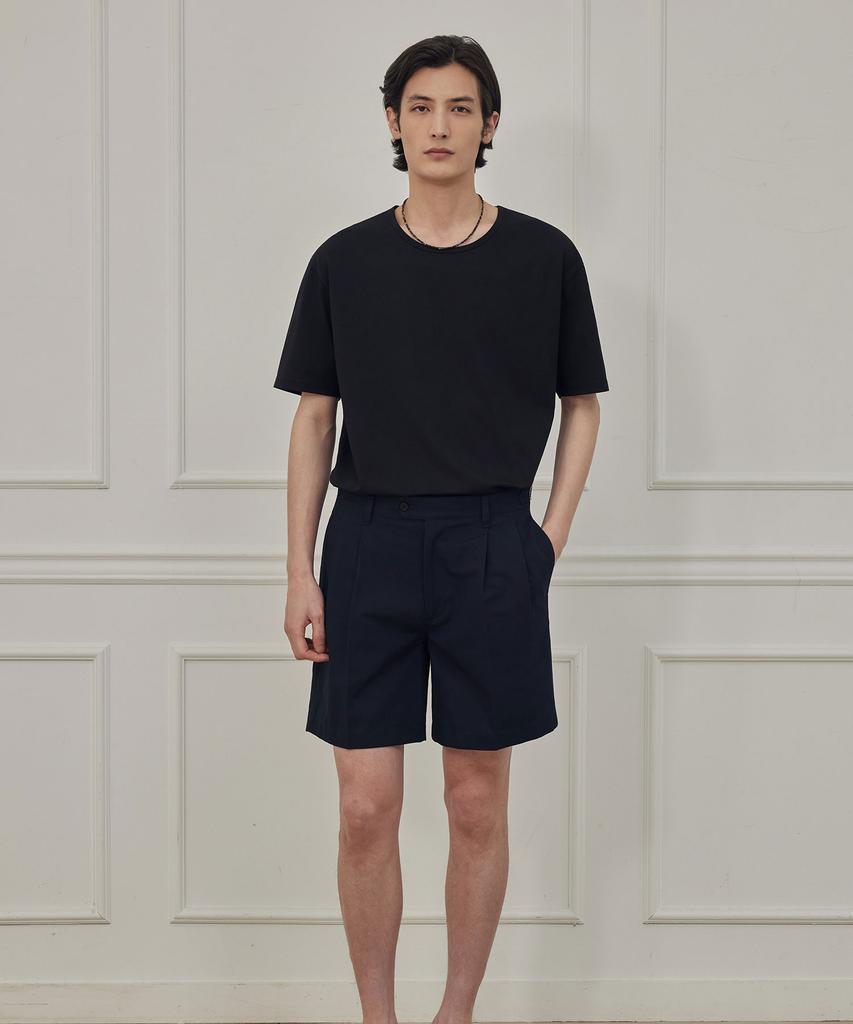 THEKNITCOMPANY Avis Linen Gurkha Pants - Eclipse Navy