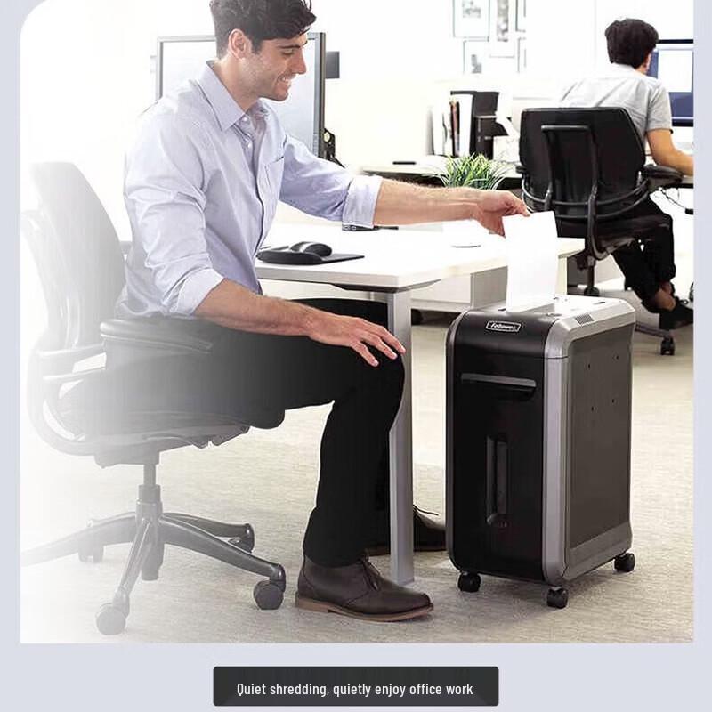 Fellowes 99MS Micro-Cut Commercial Shredder CN plug (adapter included)
