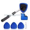 Telescopic Microfiber Car Window Cleaning & Defogging Brush Set