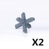 MOC Militärzubehör Bausteine Soldatenfiguren Sandsack Hund Hindernis Camouflage Zelt Schaufel Waffenbox Spielzeug Kinder J038