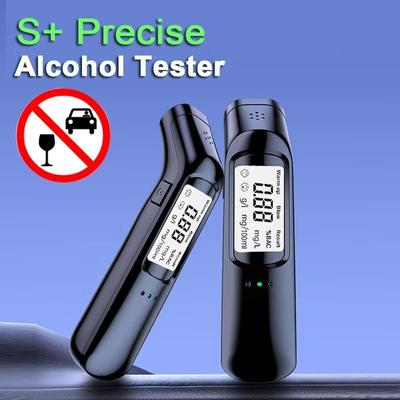 Portable Non-Contact Alcohol Tester with LED Screen Display Alcoholmeter Alcohol Tester Accuracy Breathalyzer Diagnostic Tool