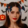 Gothic Skeleton Hand Hairpin Bowknot Halloween Headwear Punk Ghost Claw Hair Clip  Girls