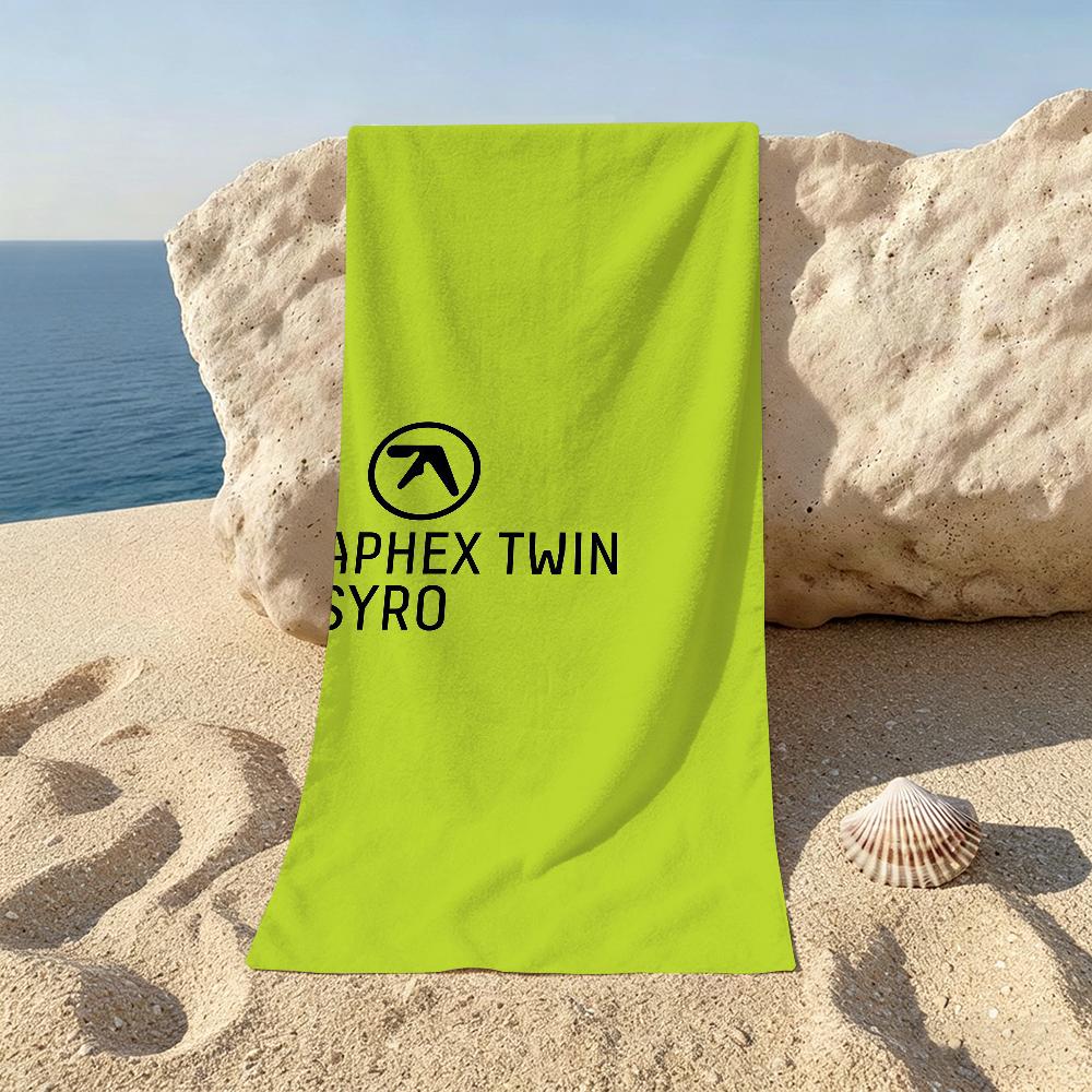 Hot Singer Electronic Master A-Aphex Twines Beach Towel For Beaches Yoga Studios Gyms Hot Springs Swimming Pools And Picnics