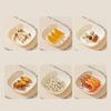 Home Cartoon Bone Spitting Plate Set, Dining Table Plates, Plastic Material, Living Room Fruit Plate, Garbage Plate