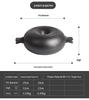 Thickened Cast Iron Sweet Potato Roasting Pot and Corn Grill