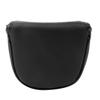 Portable PU Golf Club Driver Headcovers Durable Soft Head Cover Golfer Accessory Black