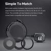 Godox Makro LED Ringblitz Speedlight Kompatibel mit und Panasonic DSLR ML-150II Sony, Canon, Nikon, Fuji, Olympus, Kameras.
