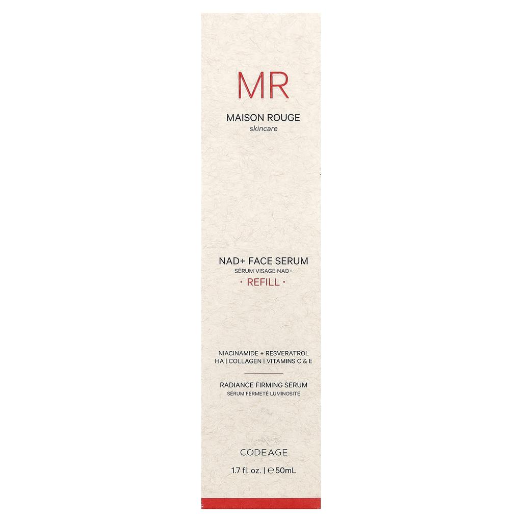 Codeage, Maison Rouge, NAD+ Face Serum, Refill, 50ml (1.7 fl oz)