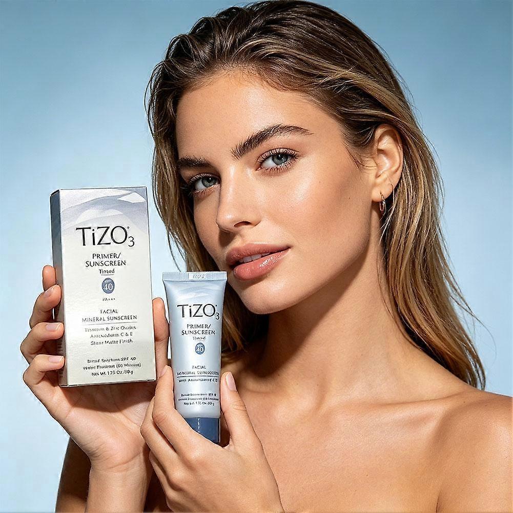 TIZO3 Mineral Sunscreen SPF40 - Oil Control Tinted Physical Sun Protection