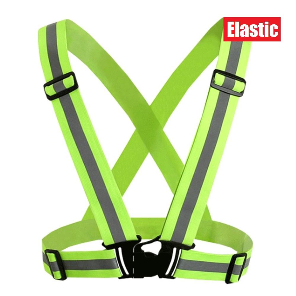 12 Colors Highlight Reflective Straps Adjustable Safety Vest Elastic Band for Adults and Children Night Running Riding Clothing