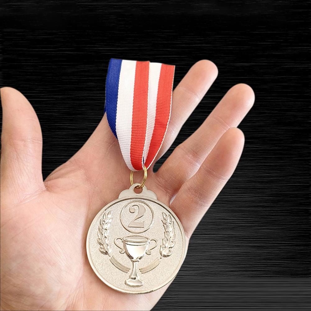 1-10PCS Trophy Medal Gold Silver Bronze Medal Children Sports Winner Prize Awards for Championship Cheerleading Competition