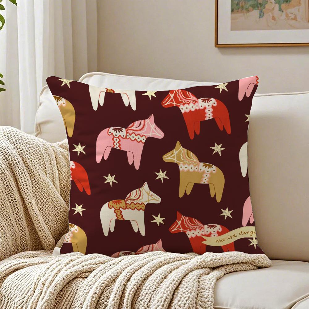 Classical Style Darama PrintBeautiful Cushion Cover Pillowcase Antidustmite Living Room Sofa Decor Cushion Room