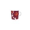Unikko Mug 250ml Women's 52_1_52259475646 White/Burgundy/Red