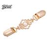 Dress Embellishment Clips Vintage Faux Pearl Sweater Clip Hold Cardigan Together Cincher Clip Clothing Decorative Buckle for Shawl Cloak,