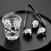Skeleton 304 Stainless Steel Ice Cubes, Red Wine Ice Cubes, Whiskey Ice Cubes, Whiskey Red Wine Ice Tartar Stones