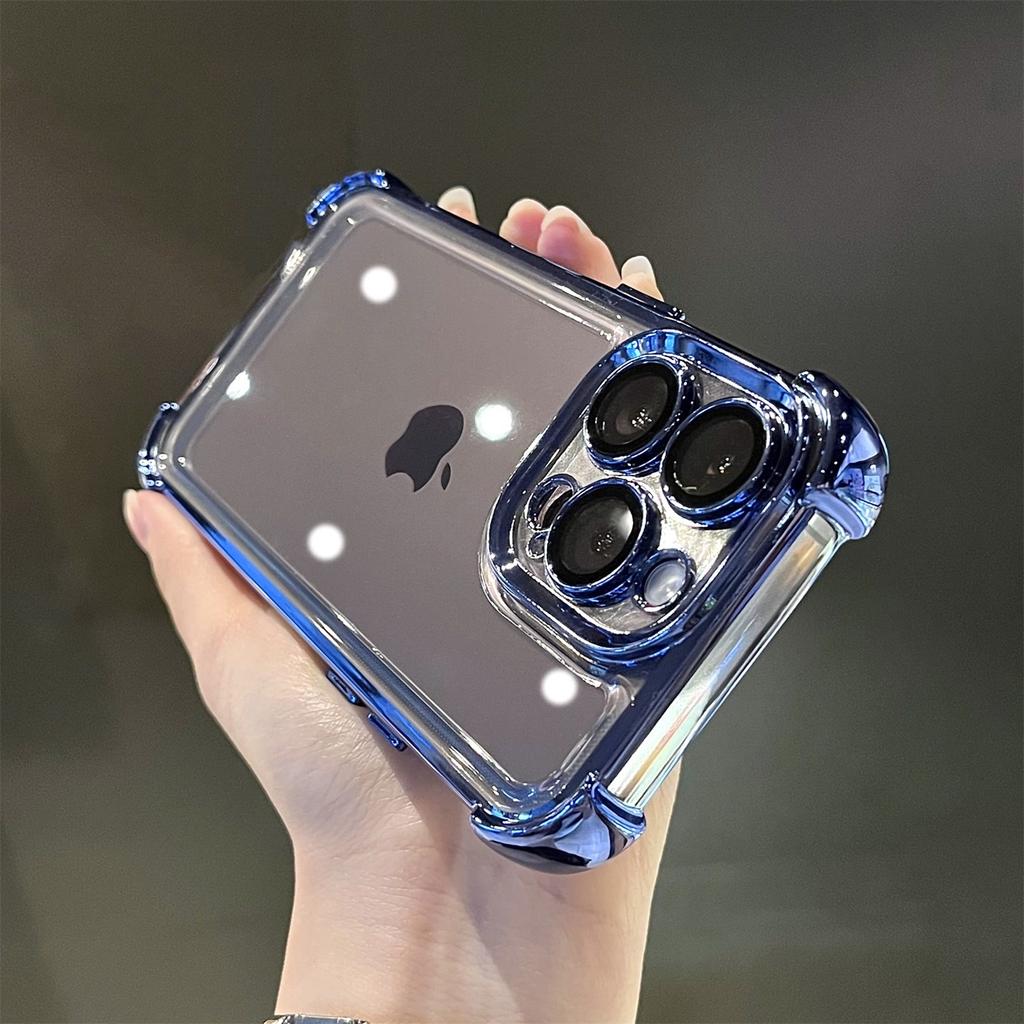 Applicable To IPhone16 Magnetic Suction Mobile Phone Case Airbag Anti-fall 14 Apple 15 Promax Protective Case Wireless Charging