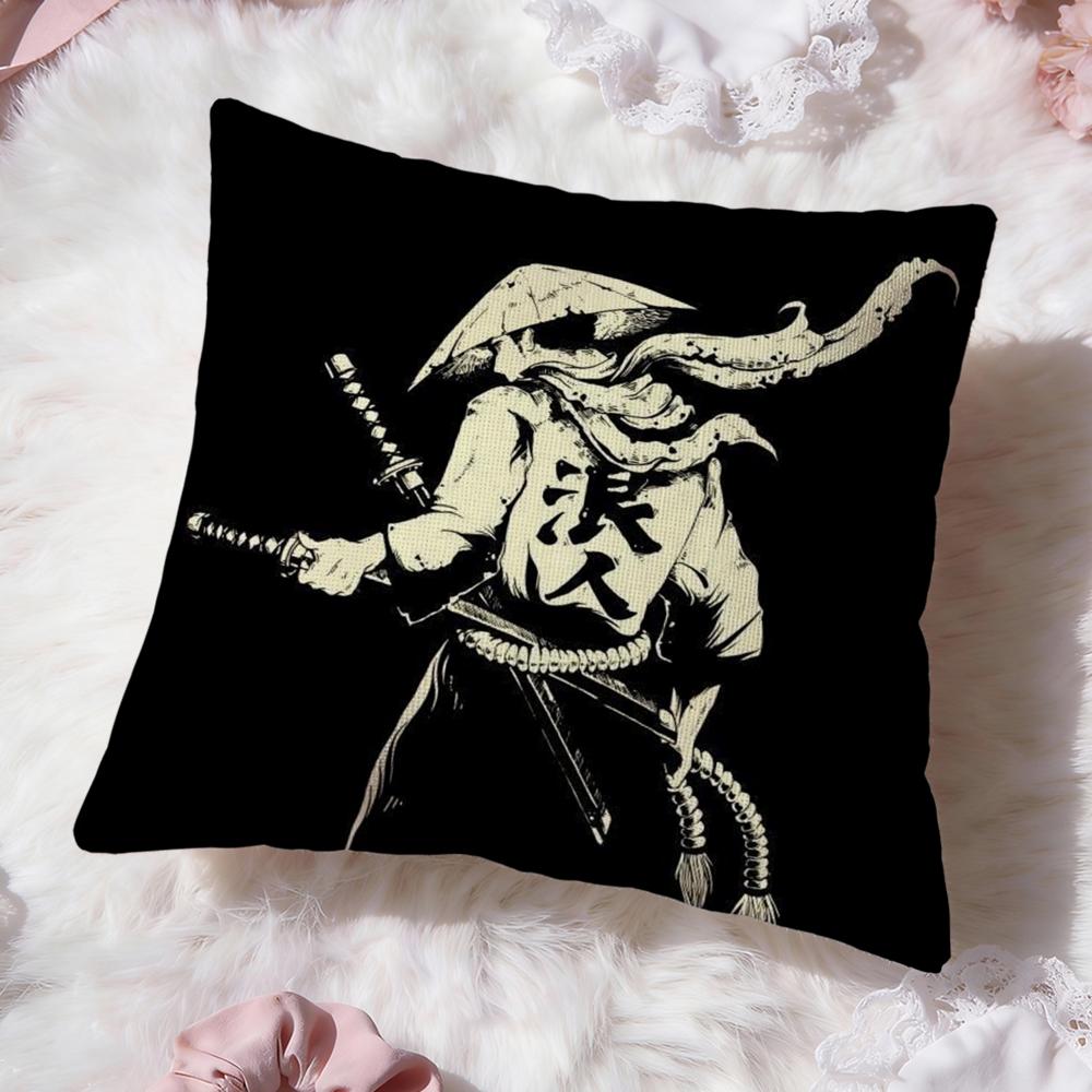 N-Ninja S-Scroll Spiel Kissenbezug Premium Komfort Wendbarer Kissenbezug -Zwei in Einem Design für Jeden Raum & Autoinnenraum