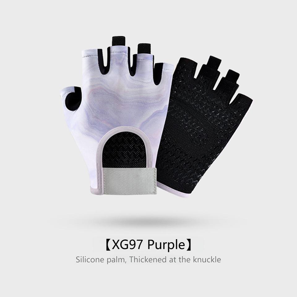 

GTUBIKE 1 Pair New Cycling Gloves Workout Gym Gloves for Men Women Weight Lifting Fingerless Gloves Training Exercise Fitness S