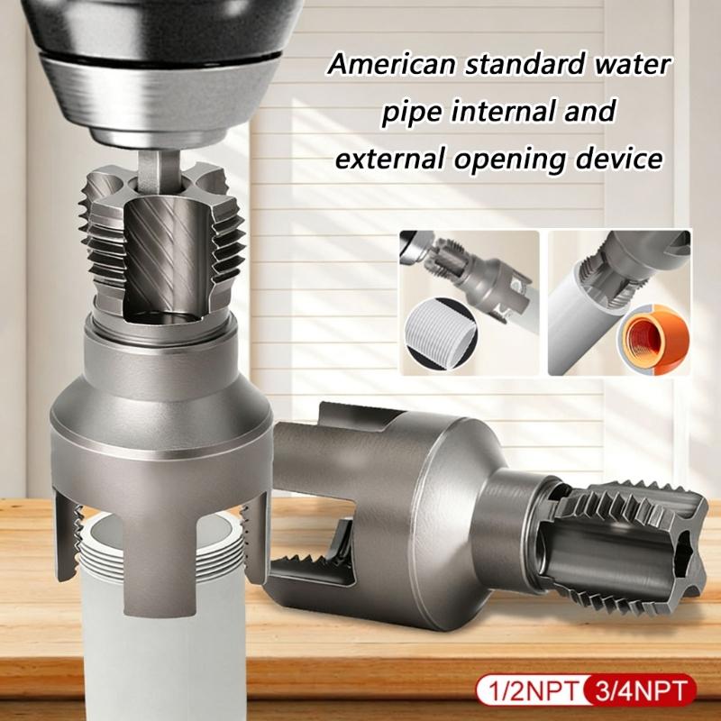 Professionelles 20mm 25mm Innengewinde-Schneidwerkzeug für Wasserrohre für Bohrmaschine Mit Hoher Effizienz Und Langlebigkeit