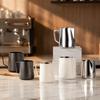 Coffee Frother Jug with Scale Stainless Steel Milk Frothing Pitcher, Professional Latte Art Cup Espresso Tool Measurement Scale, Dripless Spout