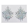 1X Nipple Breathable Nipple Covers Bra Crystal Chest Adhesive Sticker Accessors