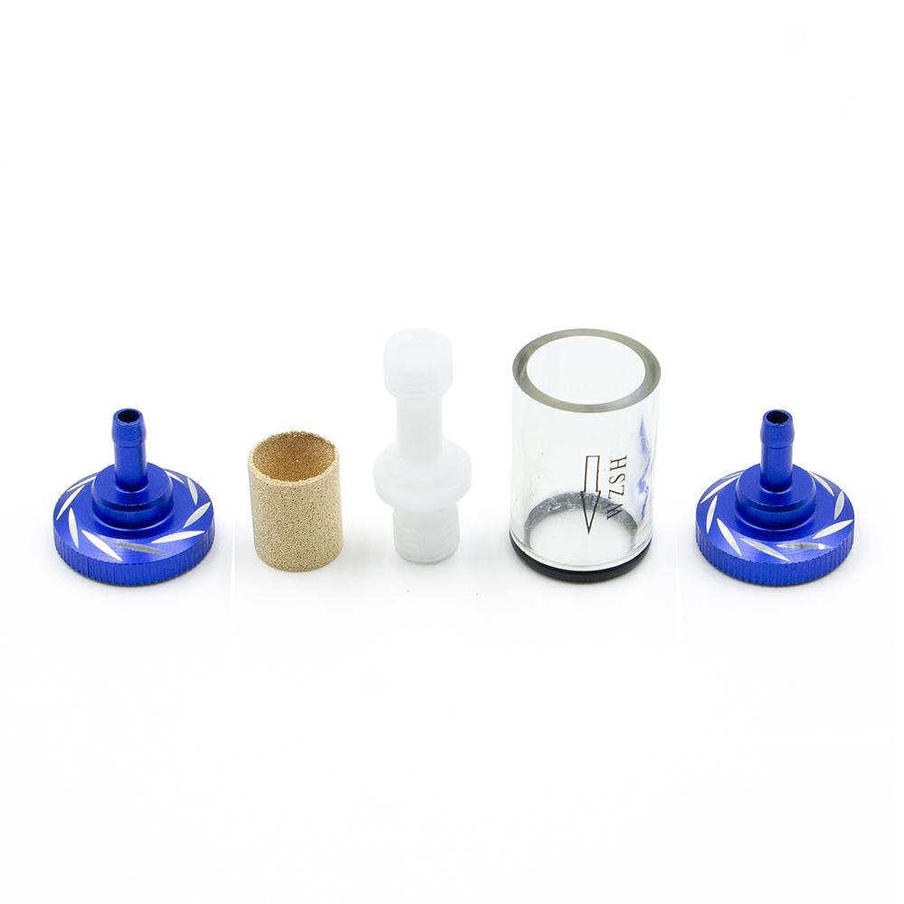 Universal 1/4" Inline Fuel Filter Copper Core Oil Filter 6mm For Motorcycle ATV Dirt Pit Bike Moped Scooter Bikes Lawn Mowers