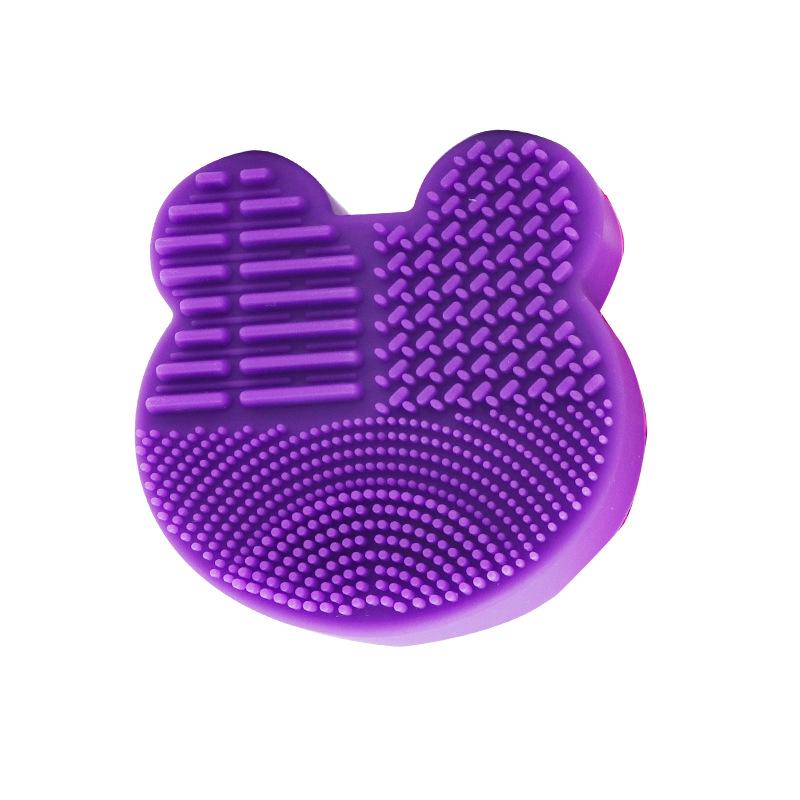 Mickey Herzförmiges Make-up-Pinsel-Reinigungspad & Trockenschwamm-Werkzeug