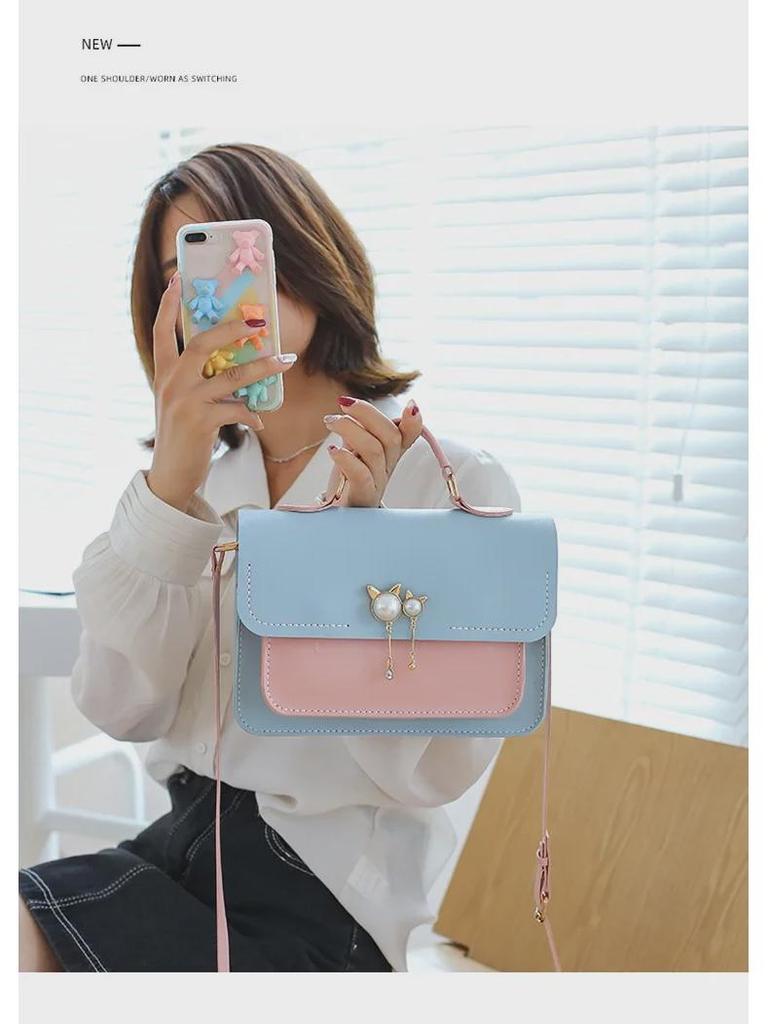 2022 Trendy DIY Hand-Woven Messenger Bag - Handmade Gift for Women
