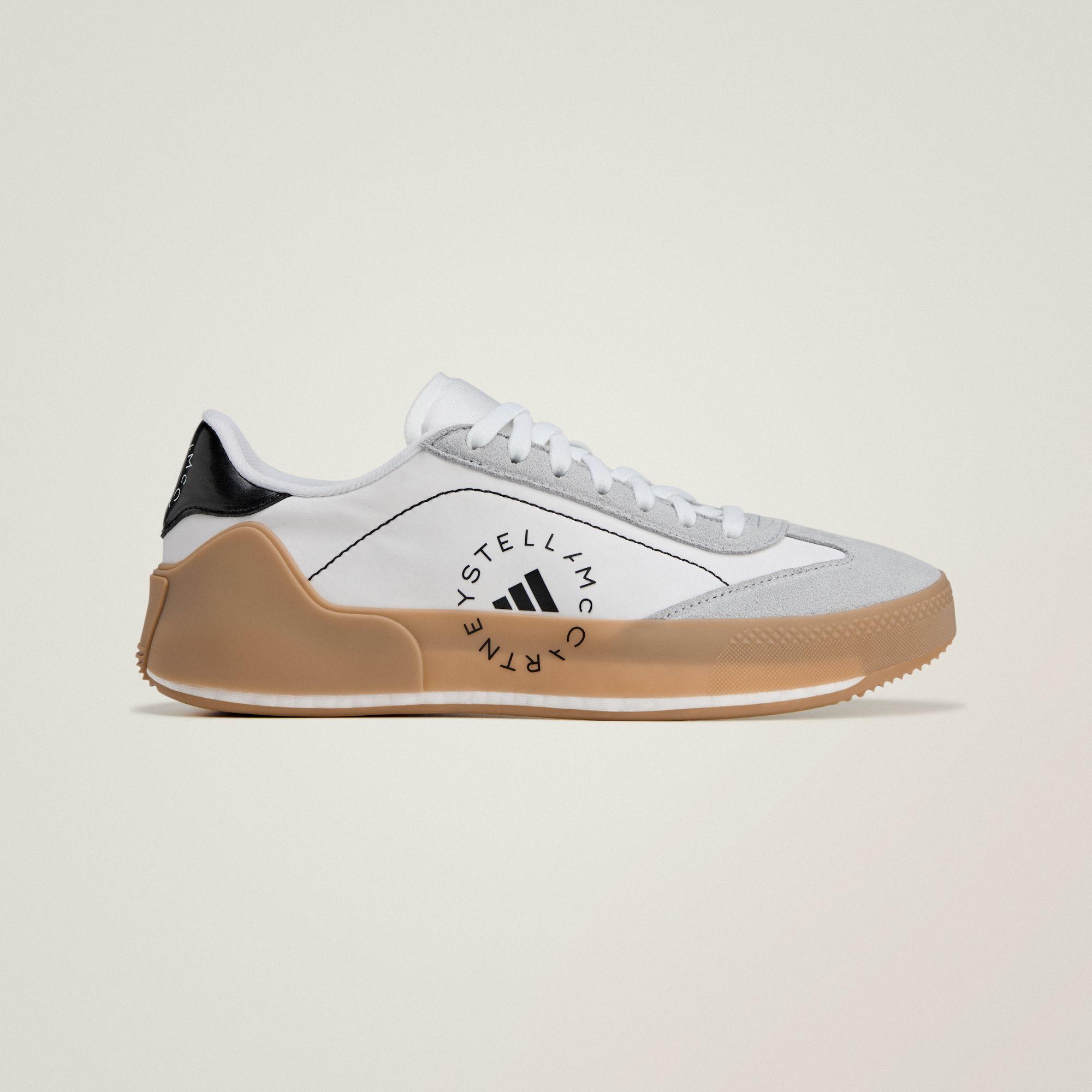 adidas Court Boost от Stella Mccartney Облачно-белый Угольный Основной черный 36