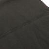 Used HERMES scarf stole fringe logo embroidery 100% cashmere black